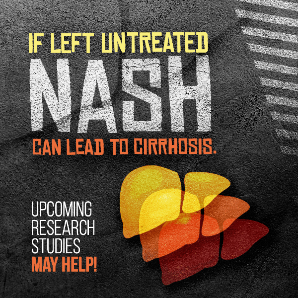 NASH can lead to cirrhosis